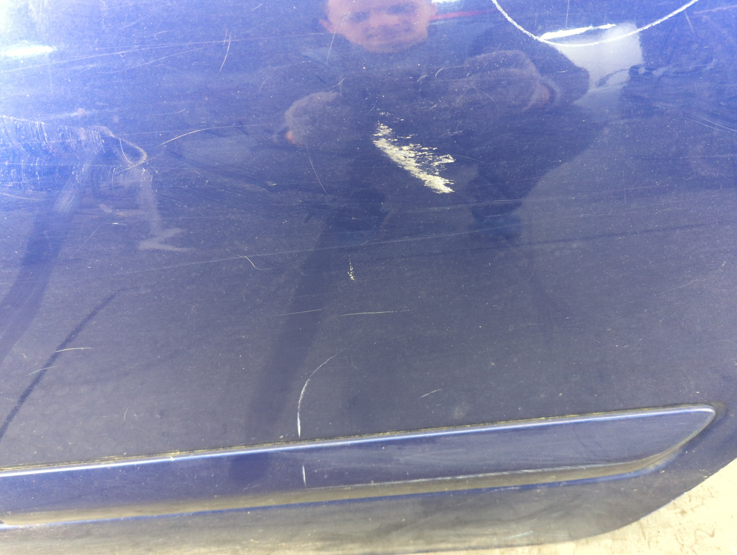 Дверь задняя левая