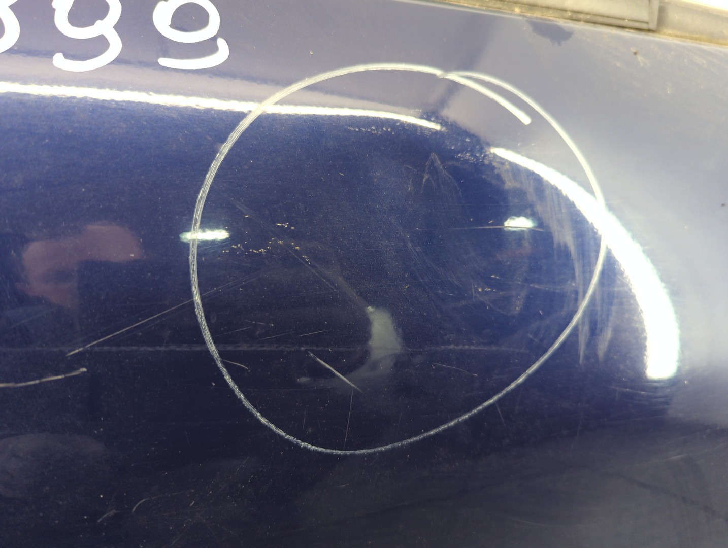 Дверь задняя левая