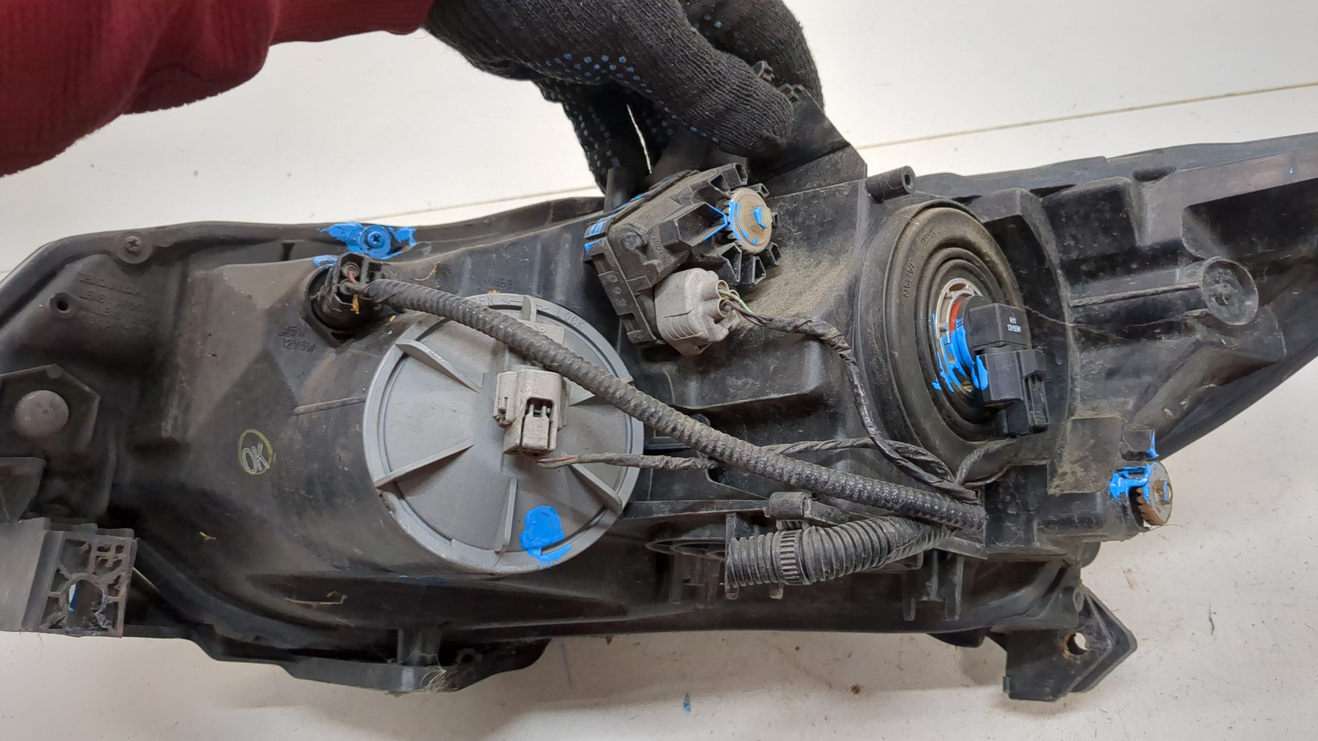 Фара правая