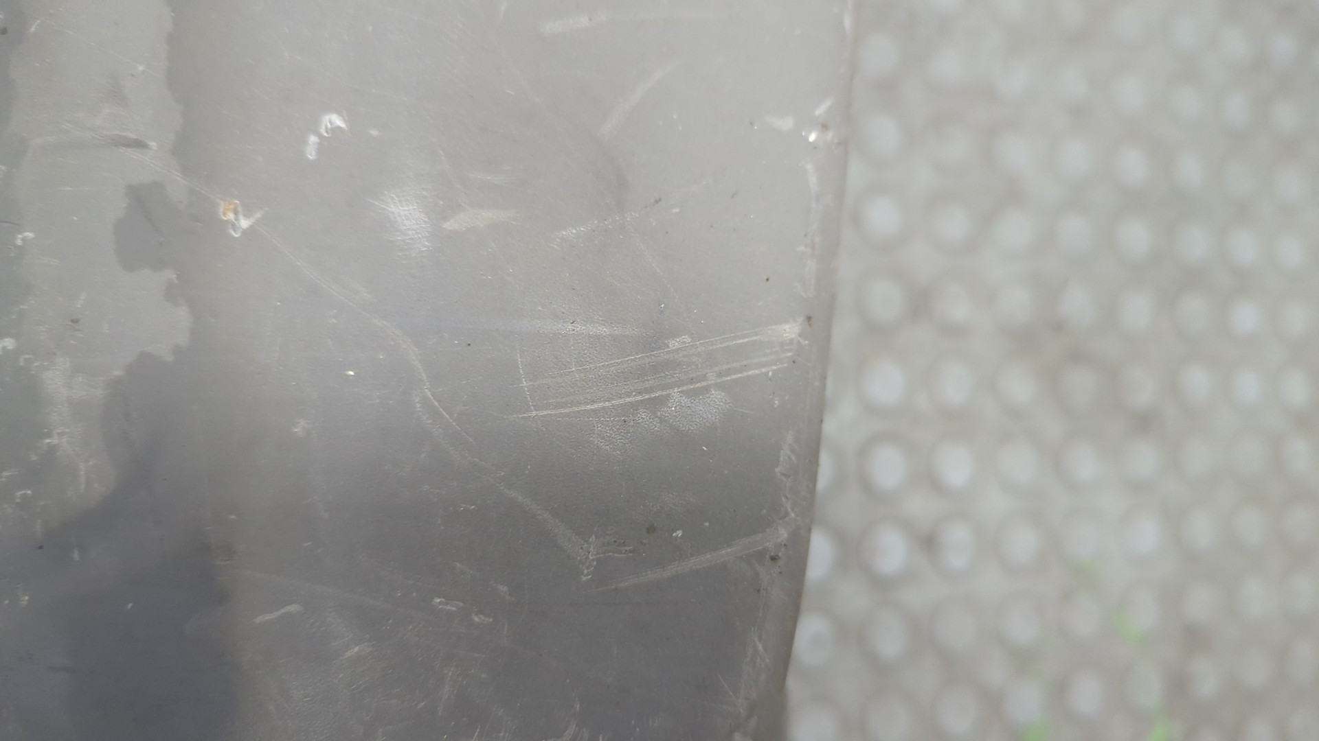 Накладка заднего бампера левая