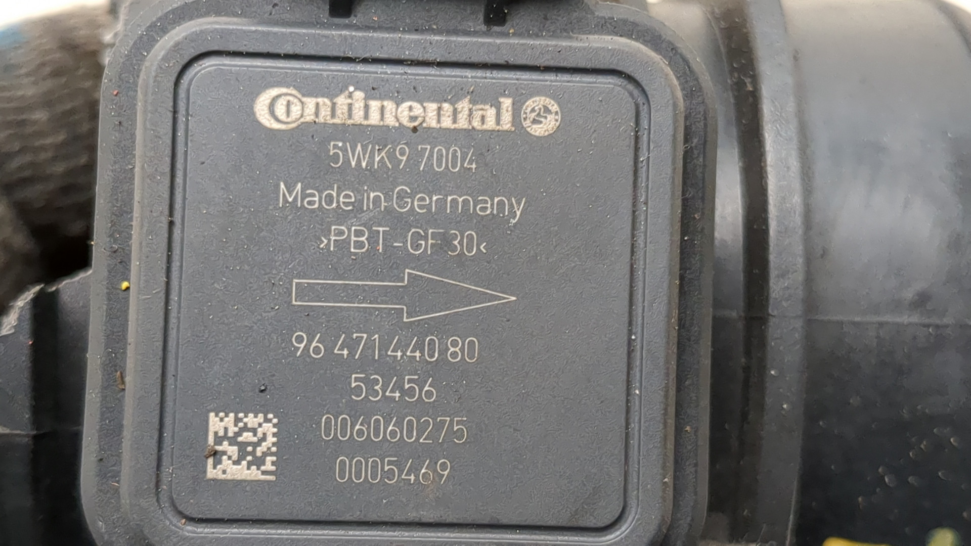 Расходомер воздуха (ДМРВ)