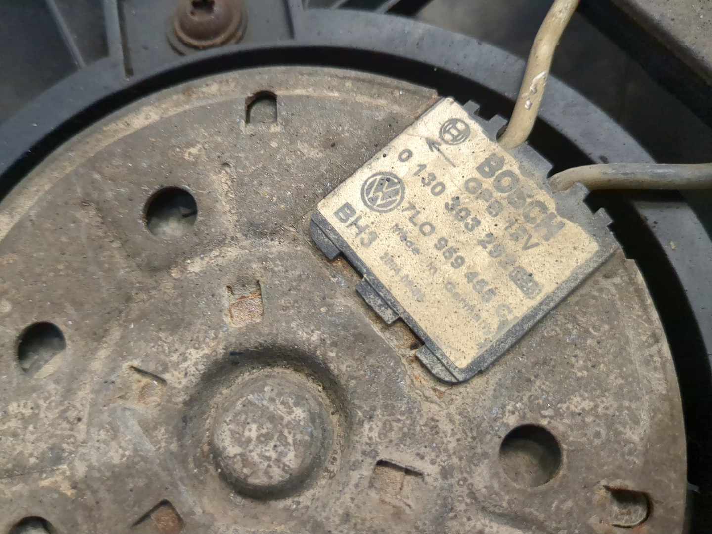 Вентилятор радиатора