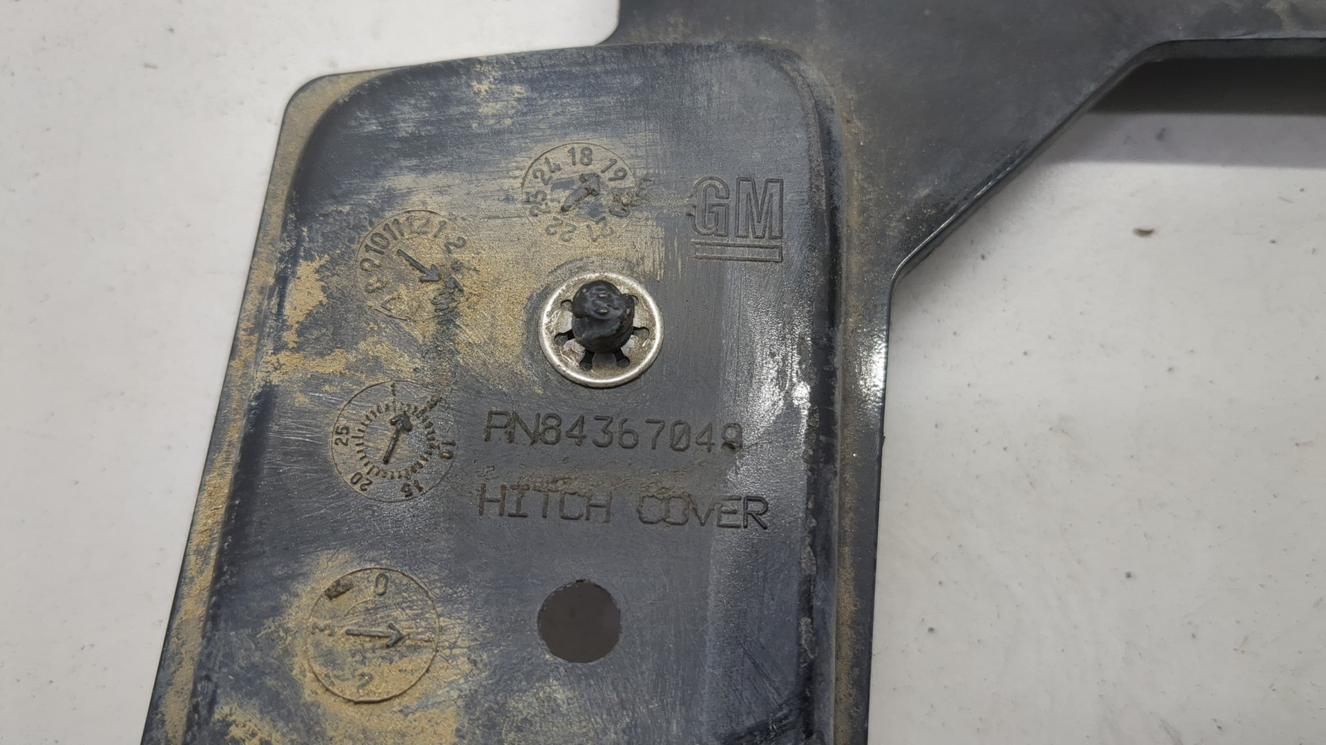 Молдинг заднего бампера