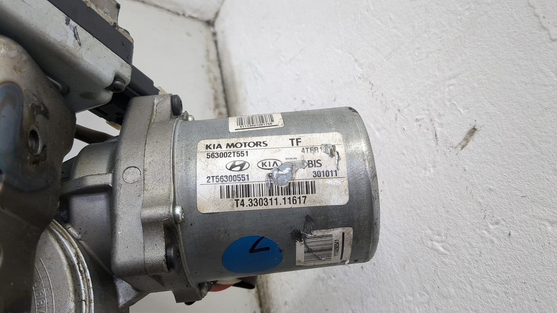 Серводвигатель рулевой рейки