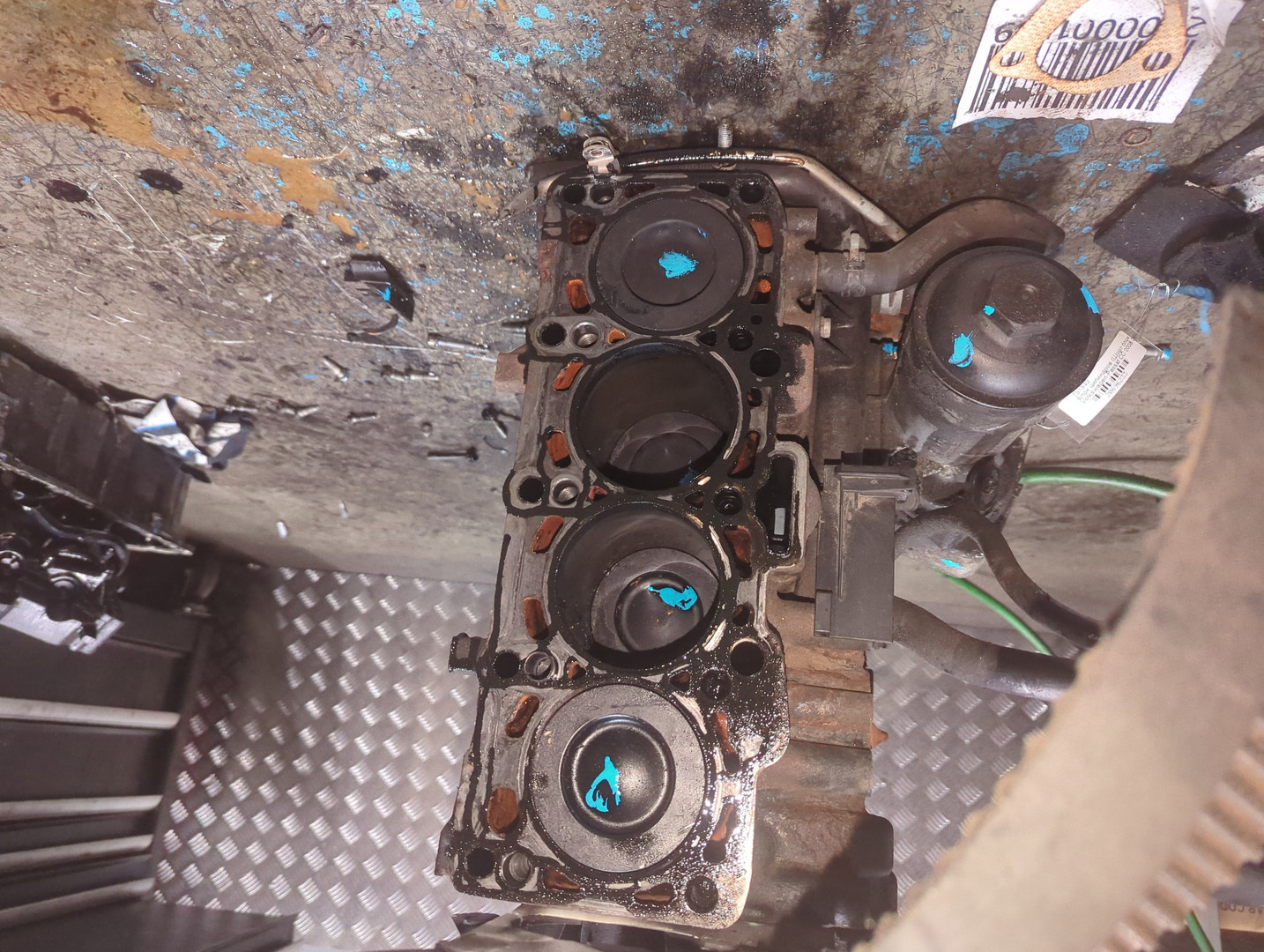 Блок двигателя