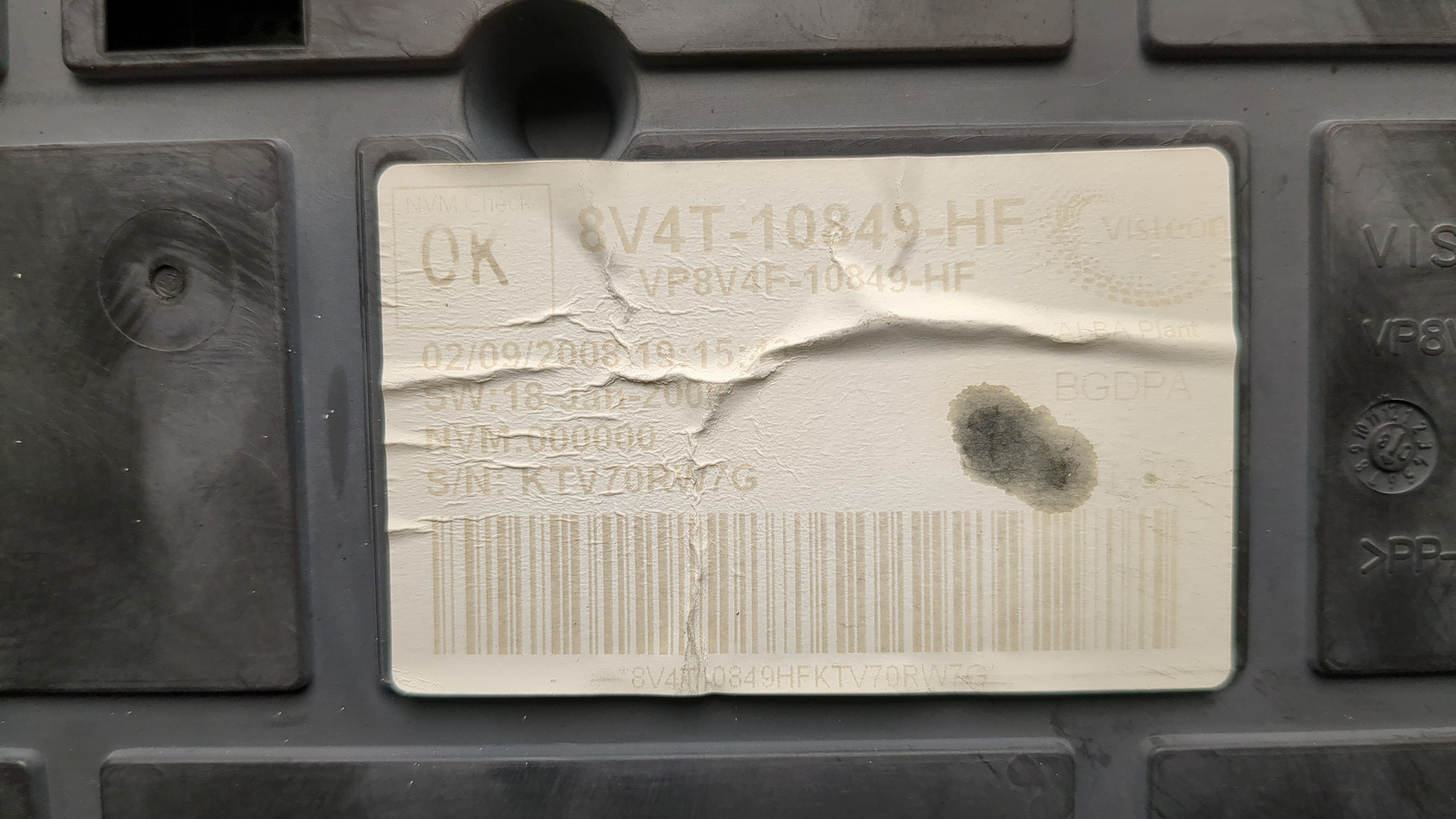 Панель приборов