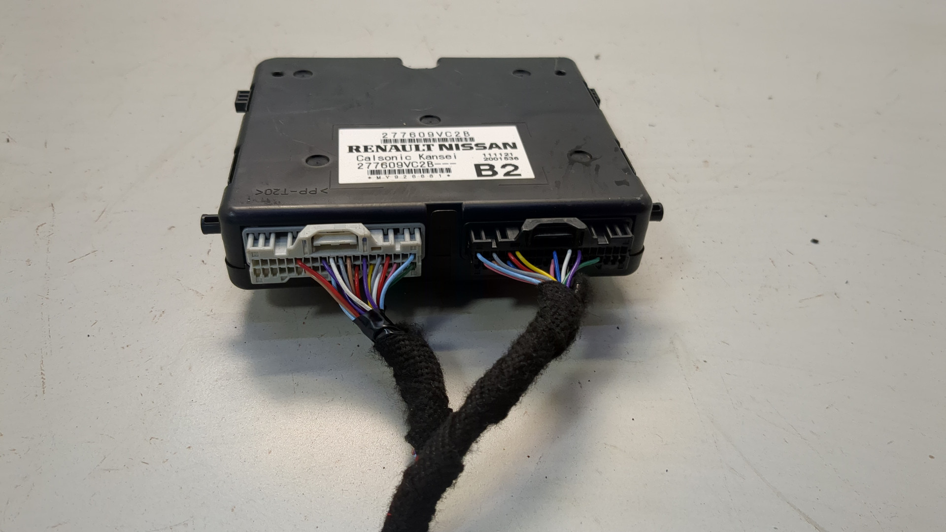 Блок управления климатической установкой