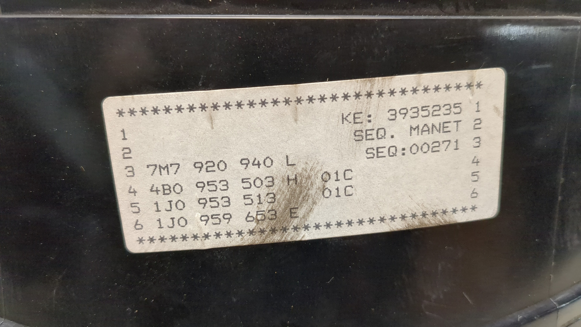 Панель приборов