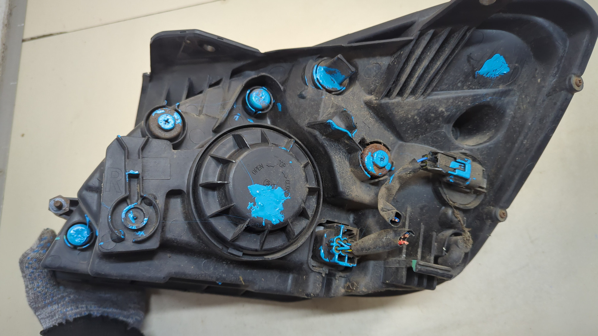 Фара правая