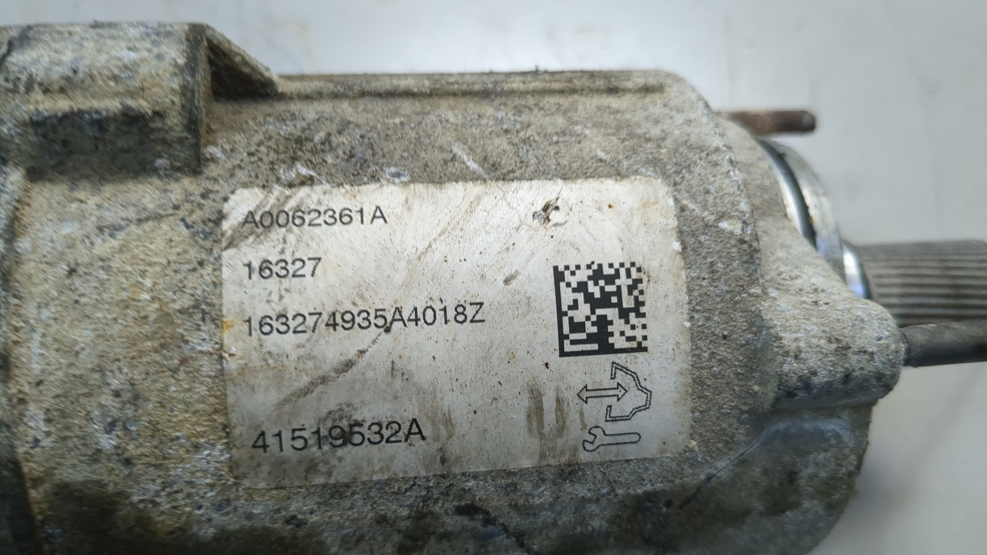 Серводвигатель рулевой рейки