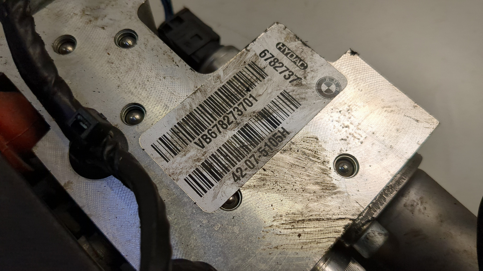 Блок клапанов