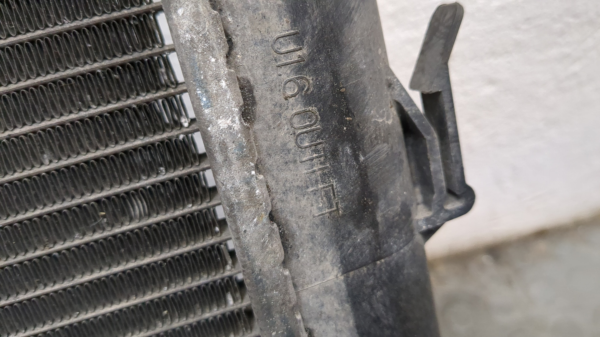 Радиатор охлаждения двигателя основной