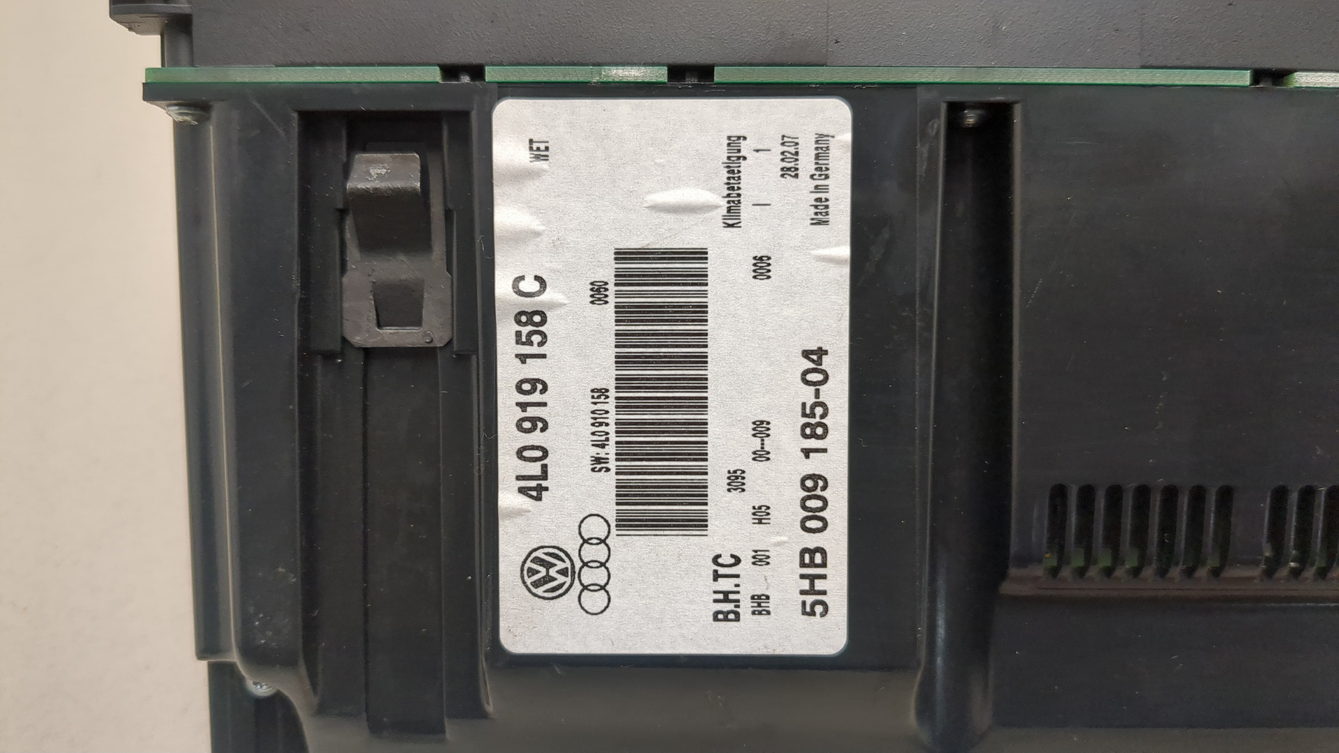 Переключатель отопителя