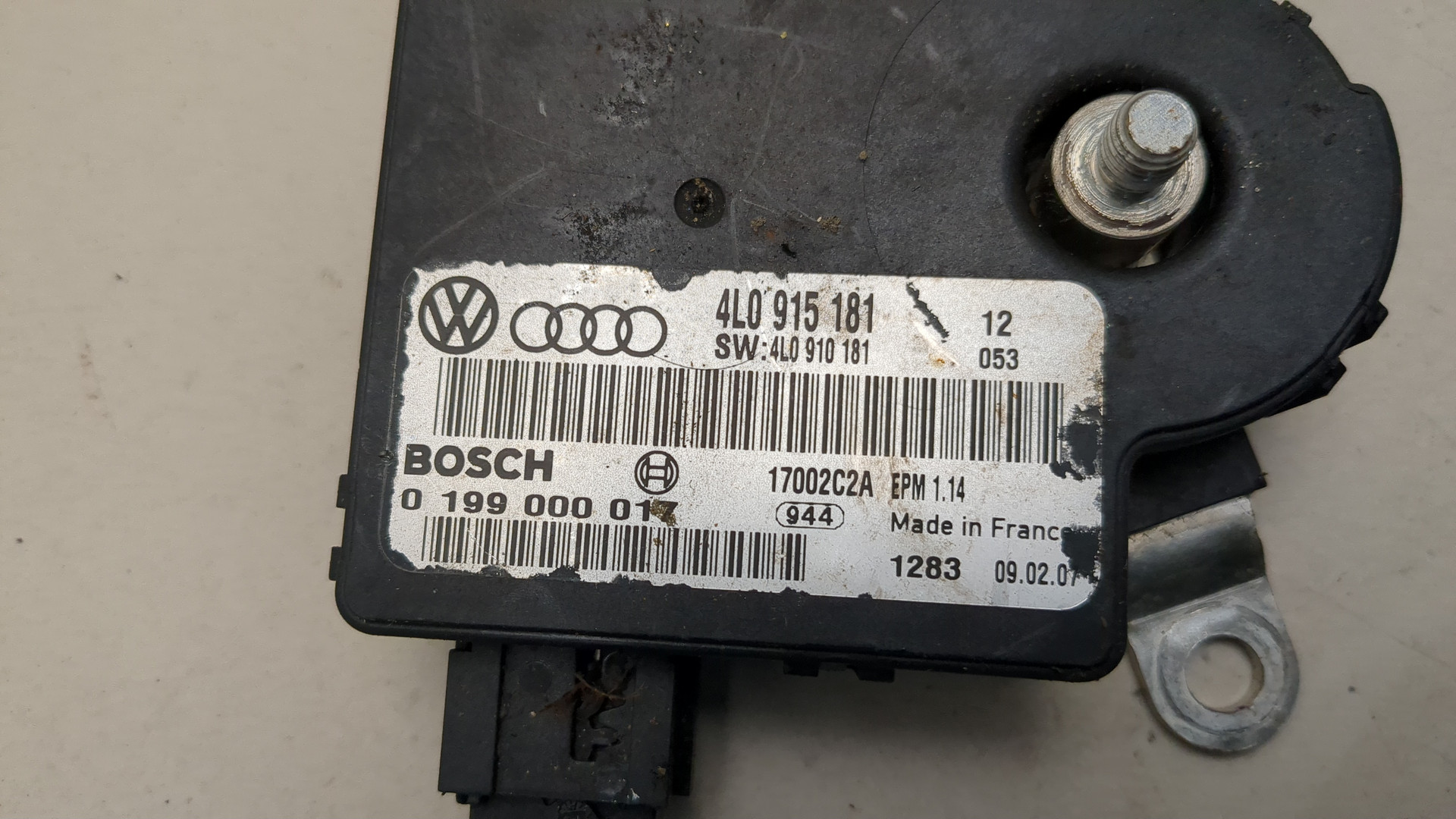 Блок электронный