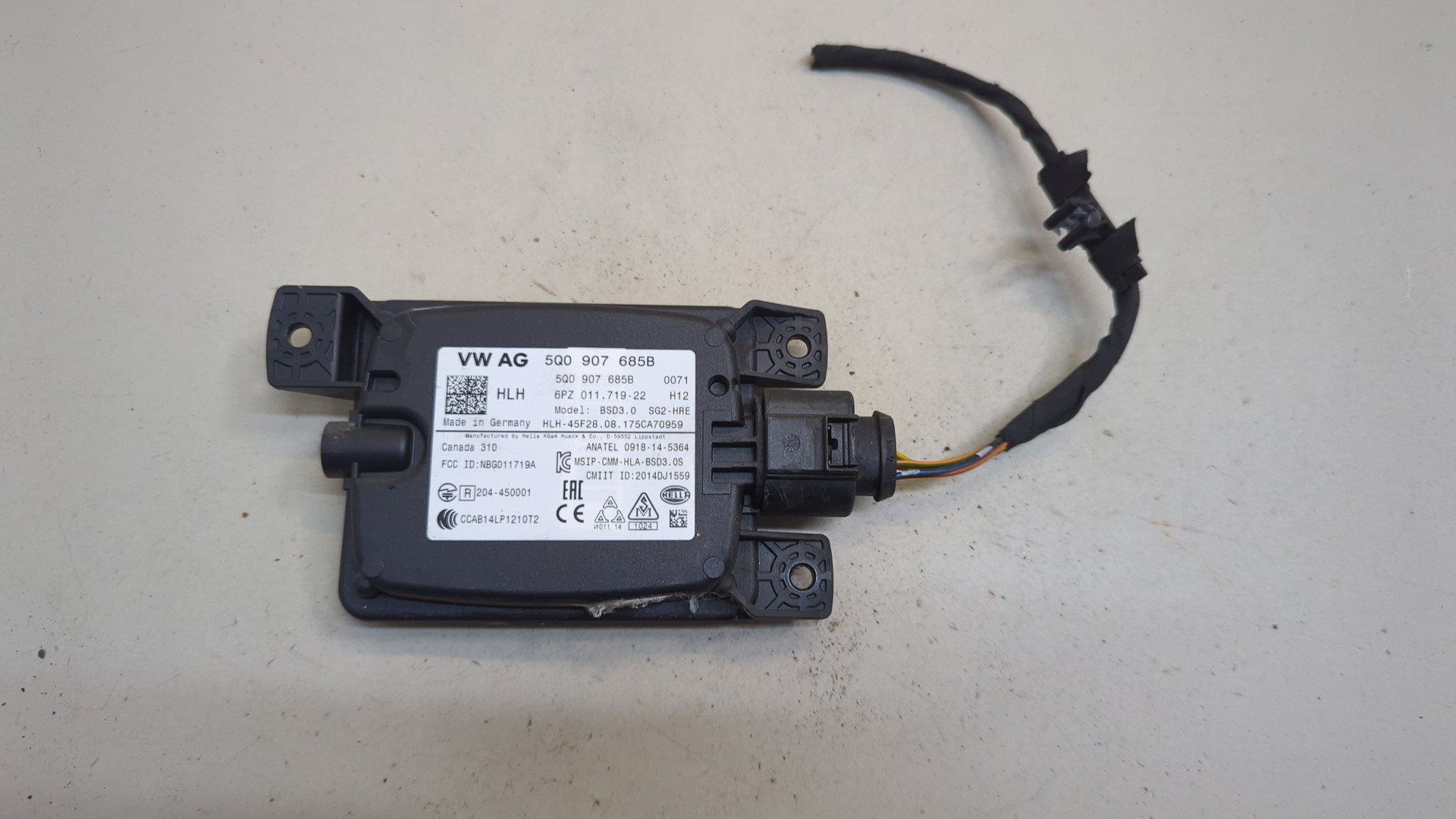 Радар BSD (Слепых зон)