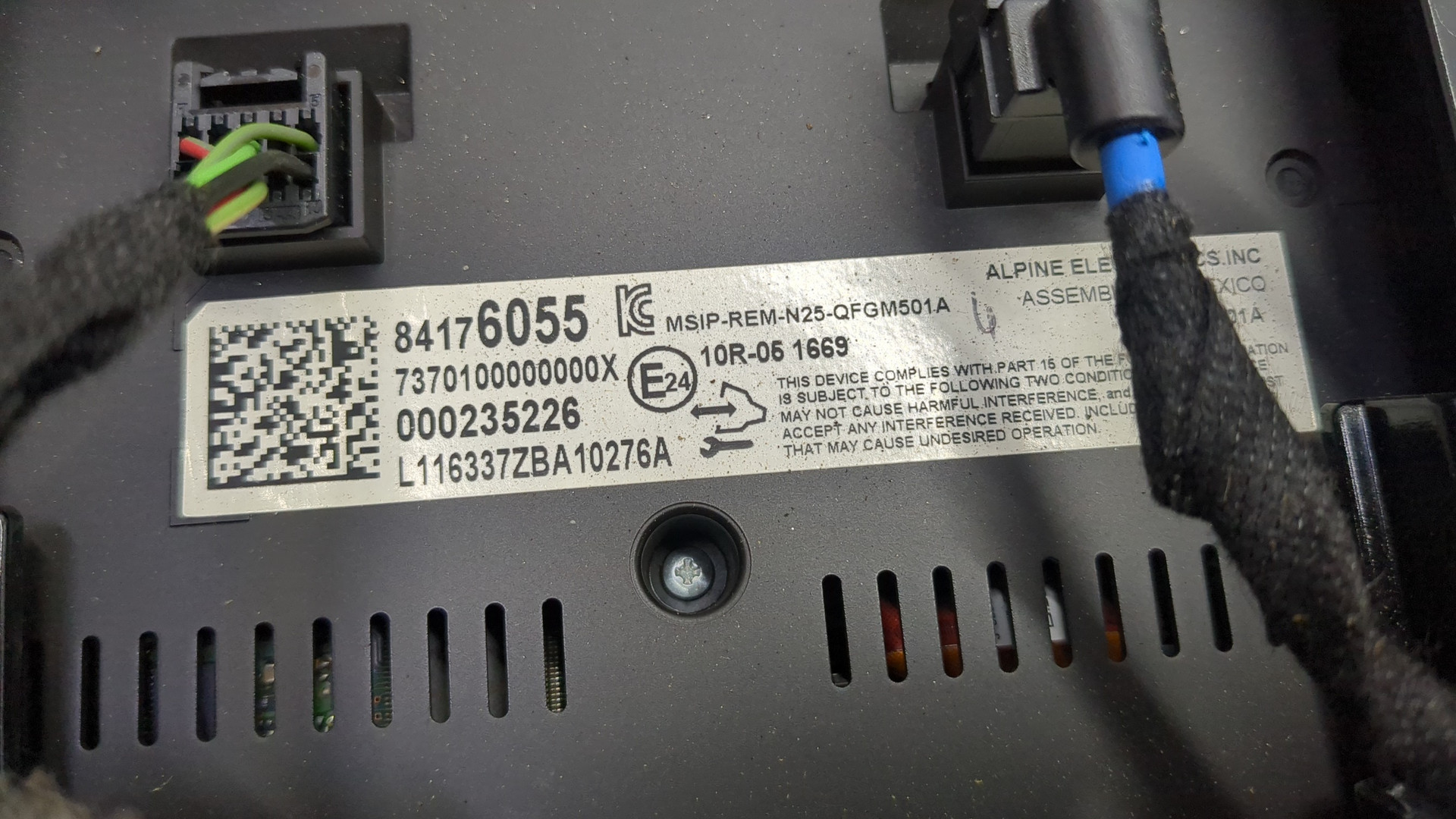 Дисплей проигрывателя CD