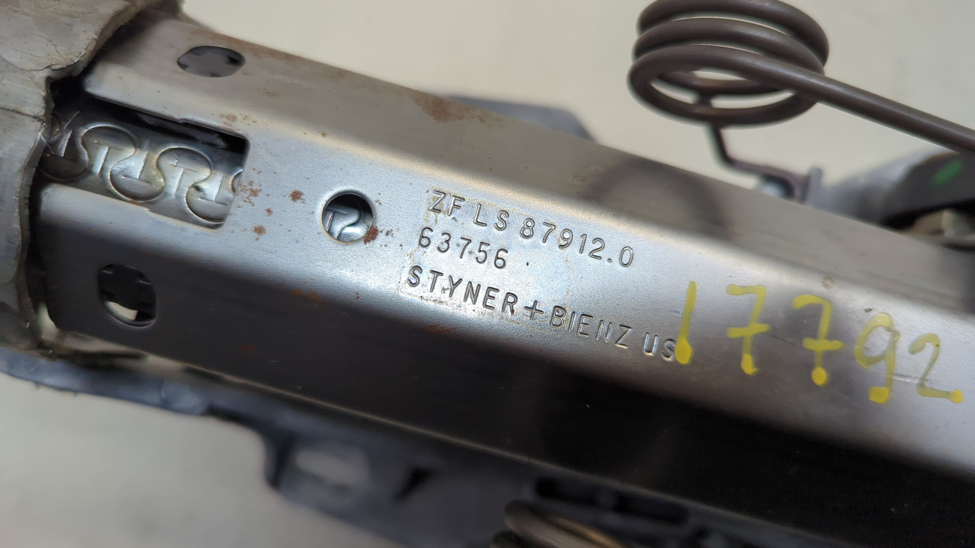 Колонка рулевая