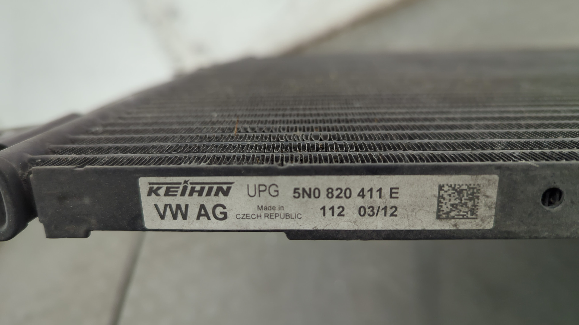 Радиатор кондиционера / конденсер