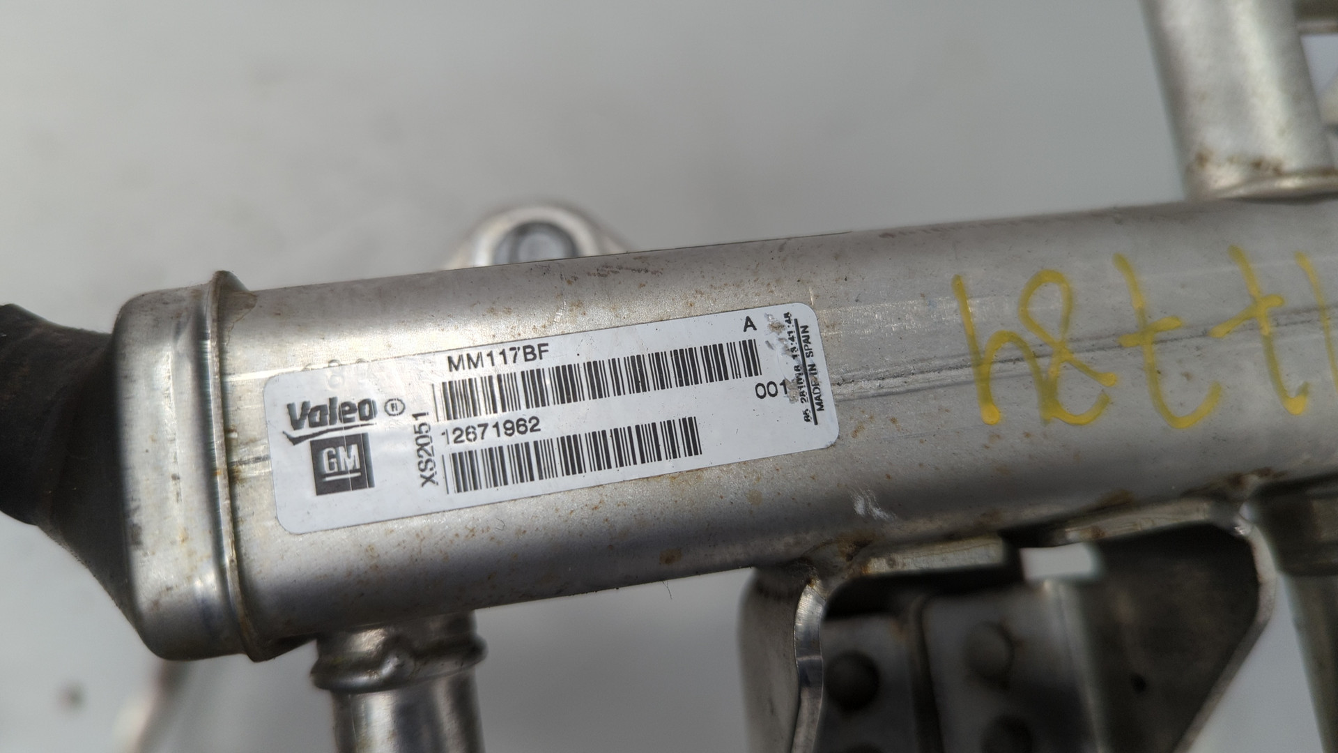 Тройник вентиляции картерных газов