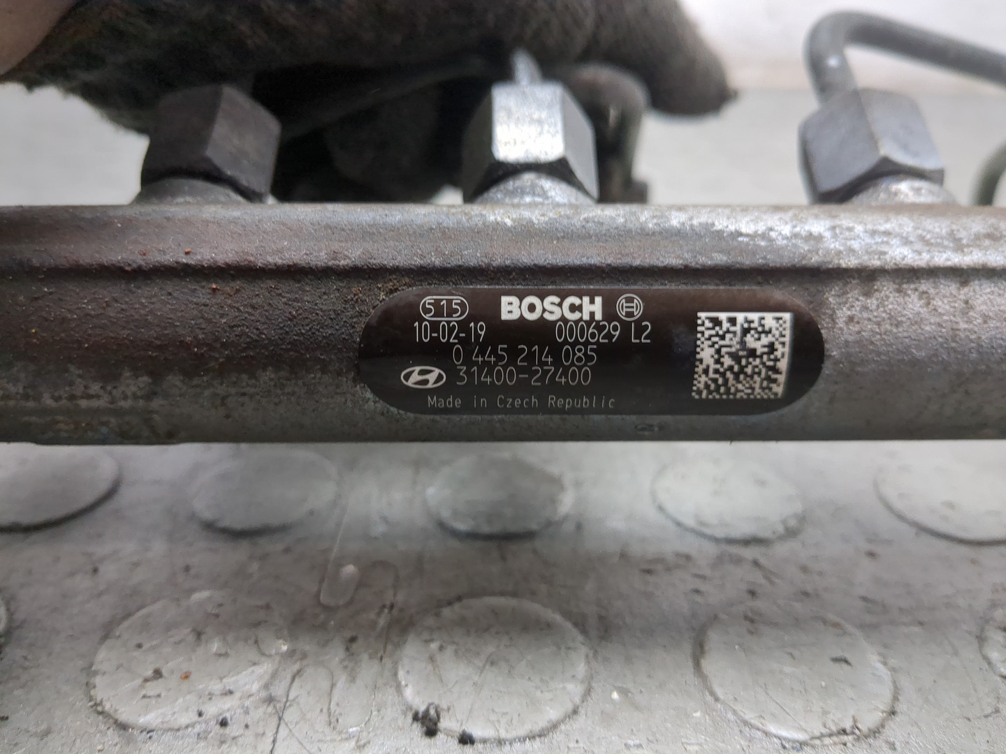 Рейка топливная (рампа)