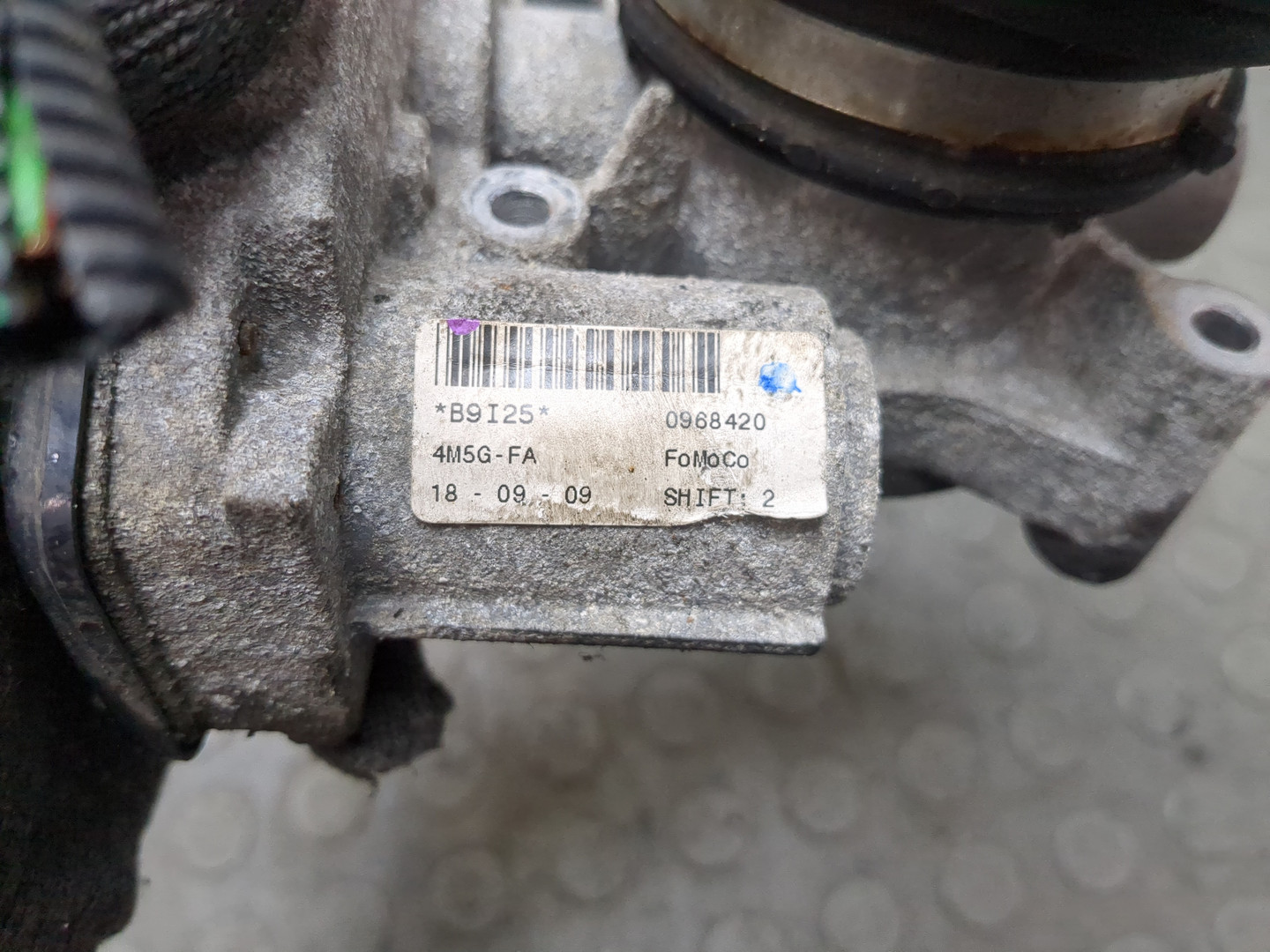 Заслонка дроссельная электрическая