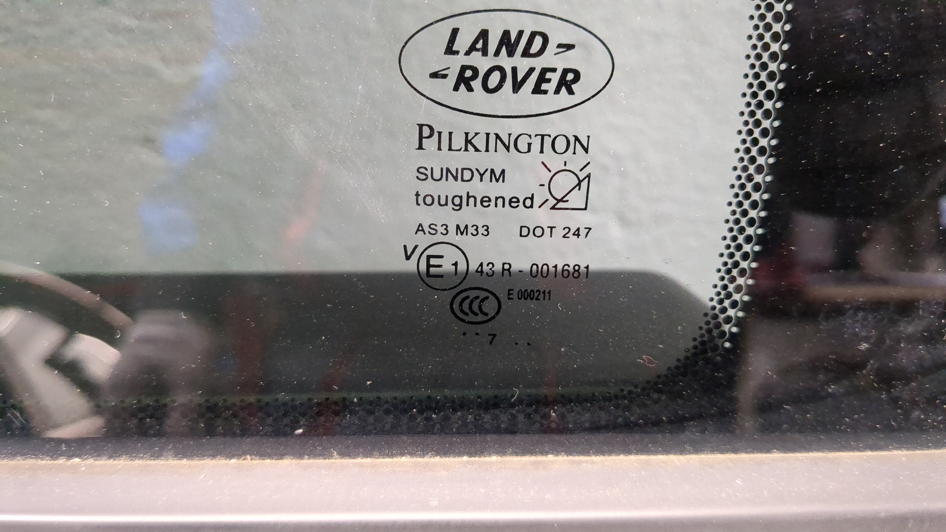 Дверь задняя левая