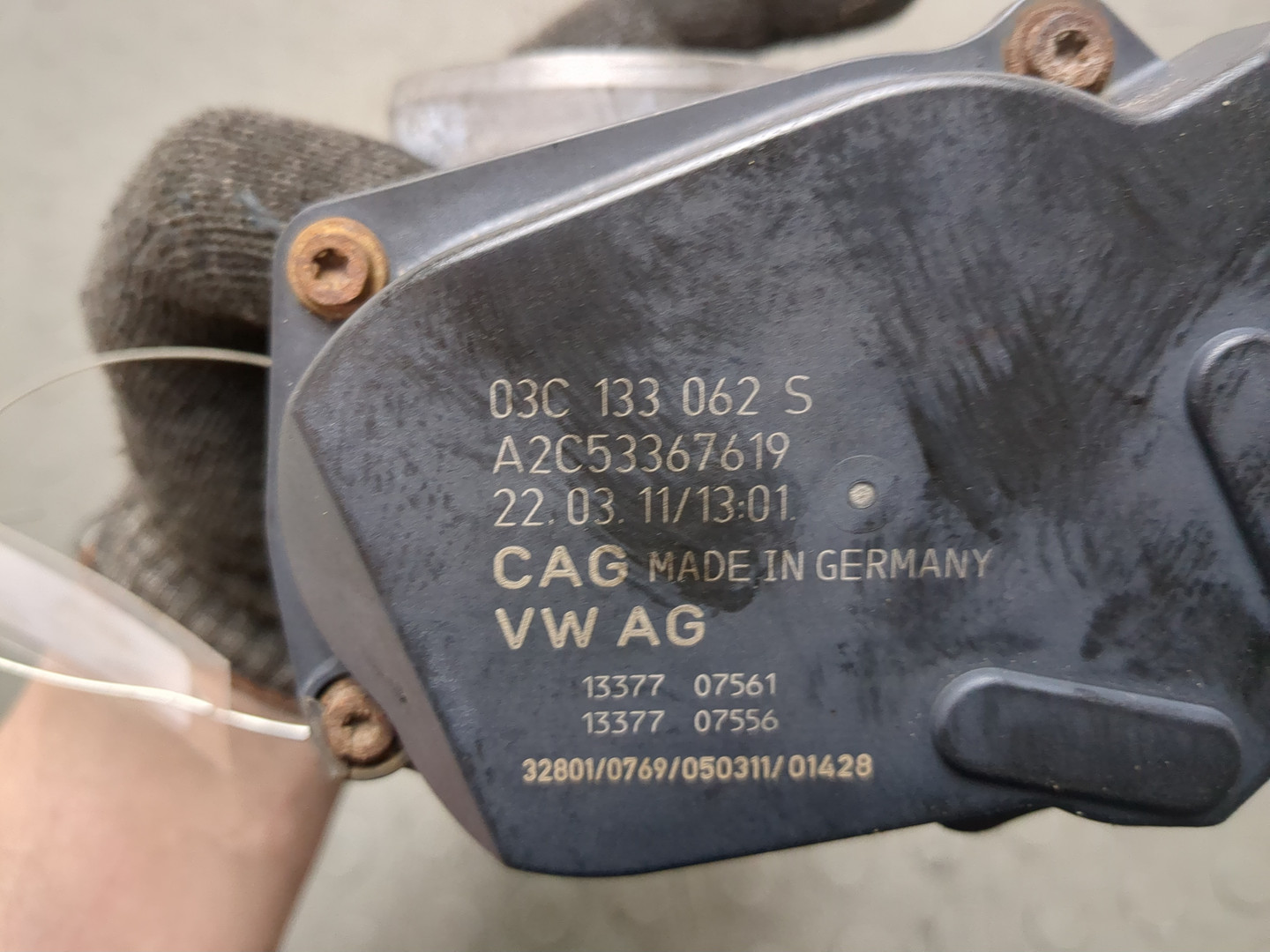 Заслонка дроссельная электрическая