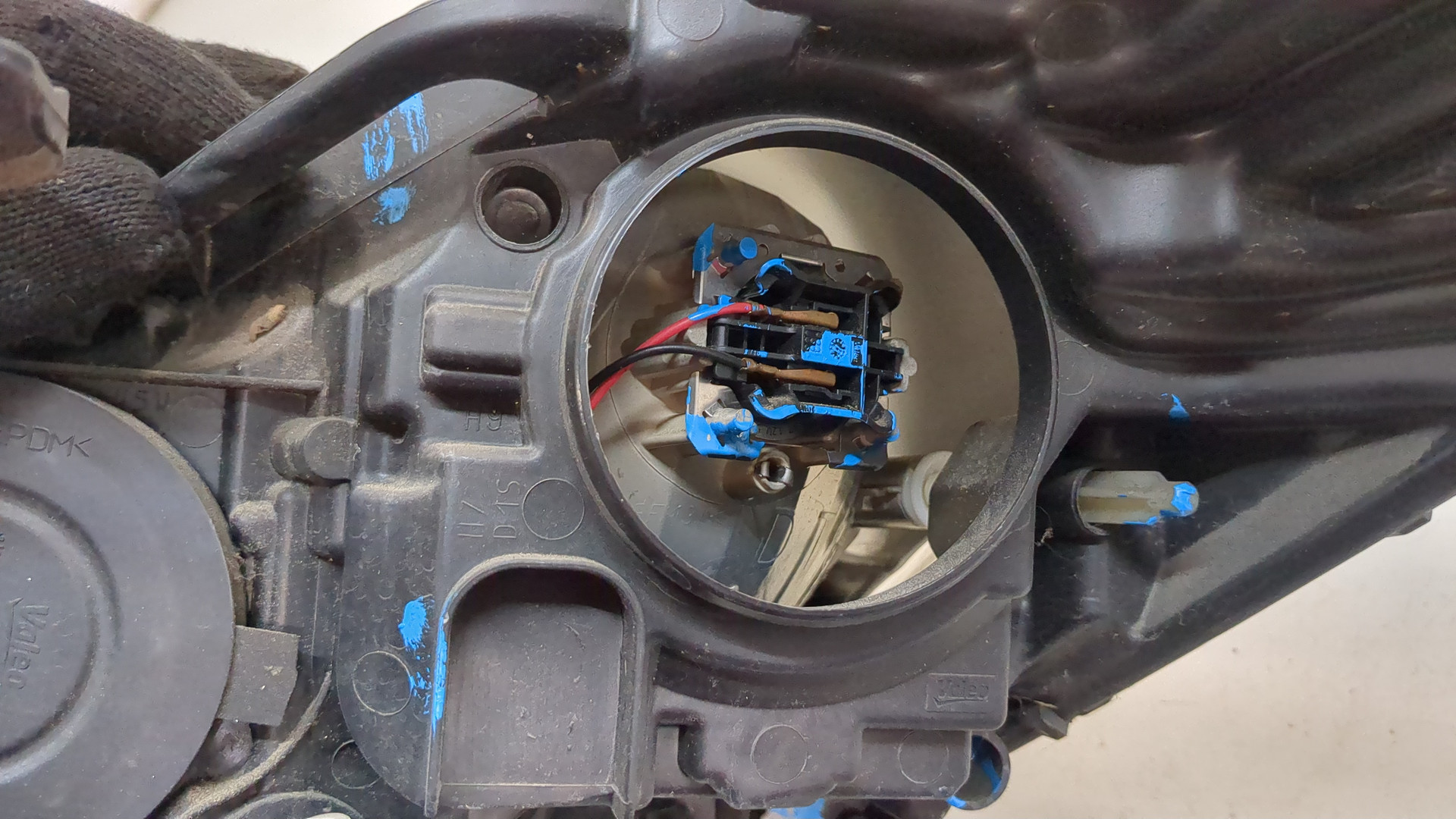 Фара правая