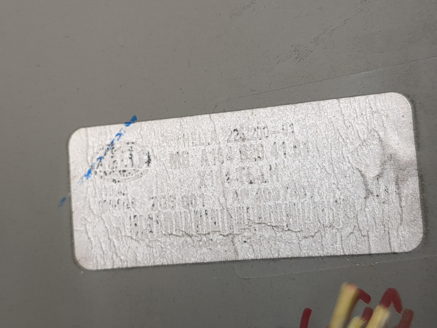 Фонарь задний левый