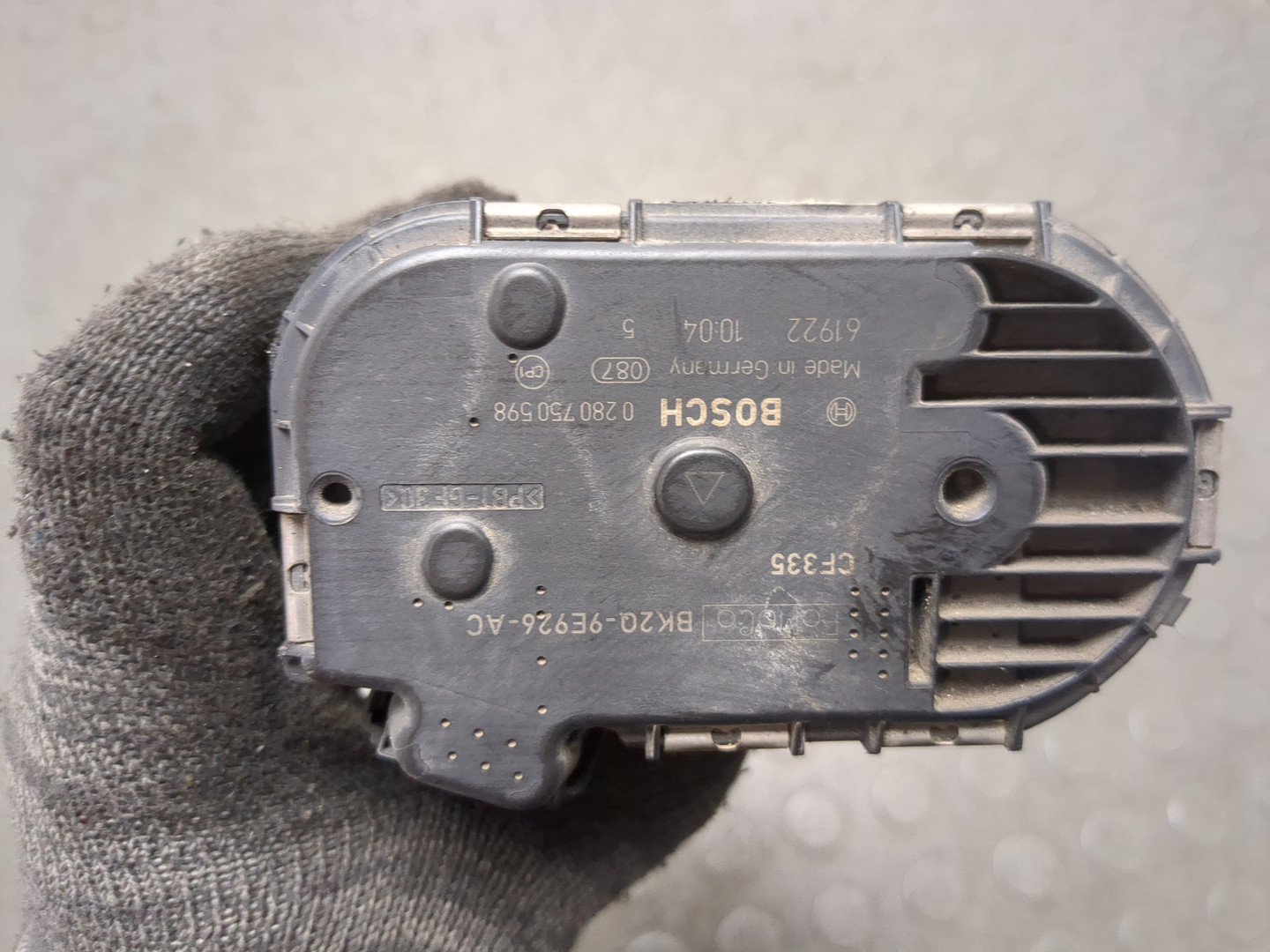 Заслонка дроссельная электрическая