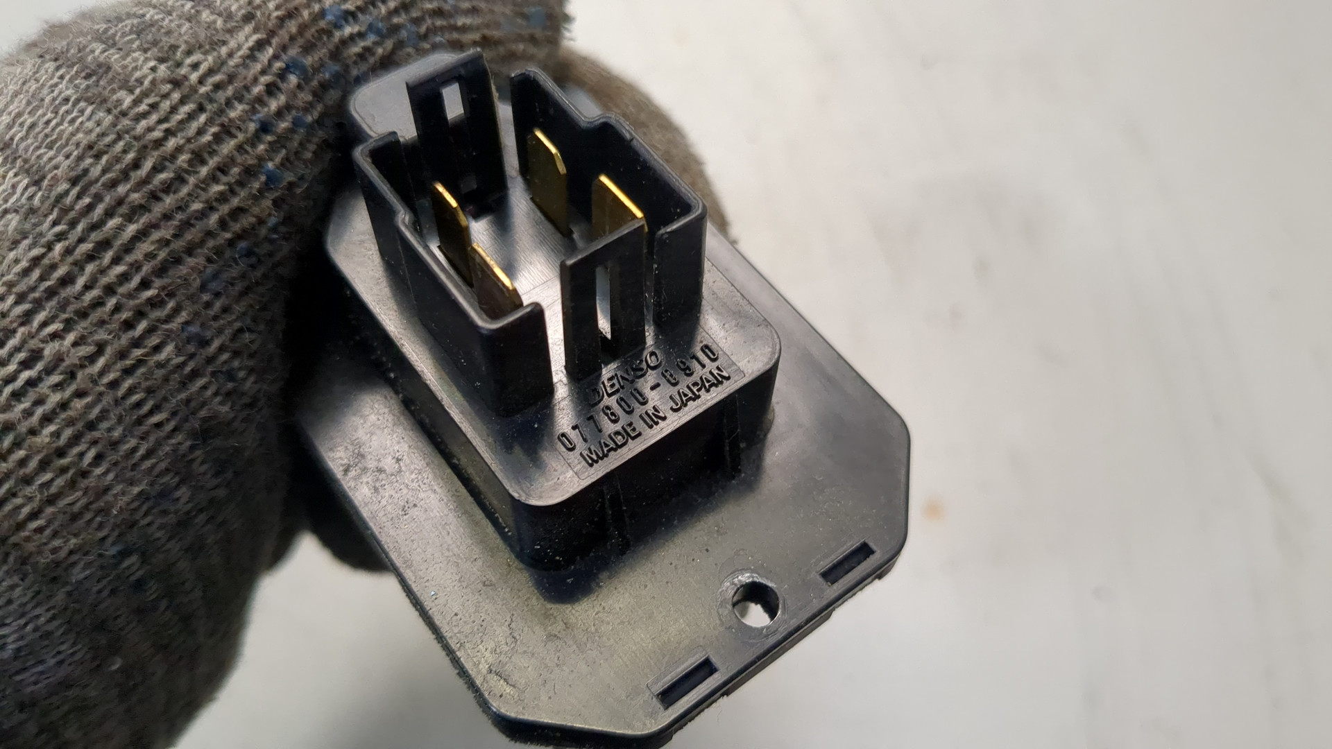 Резистор отопителя