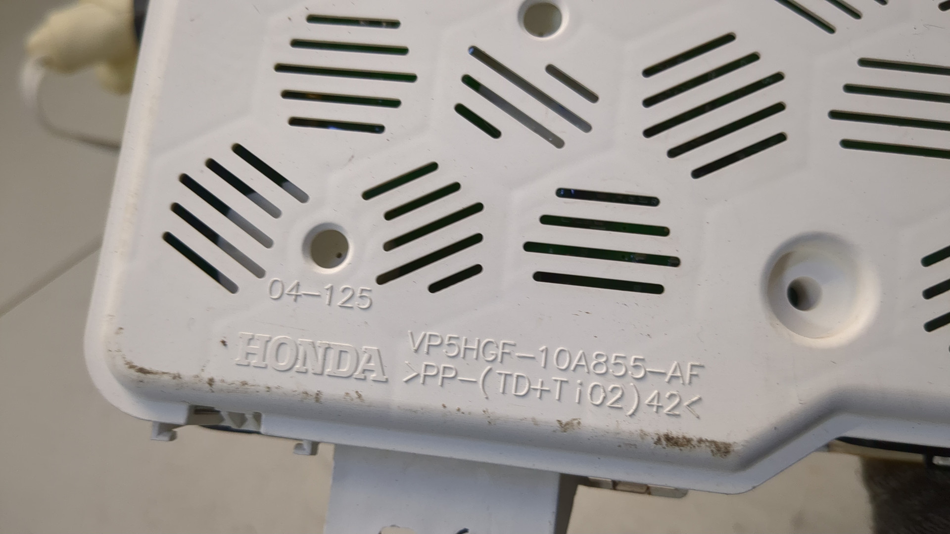 Панель приборов