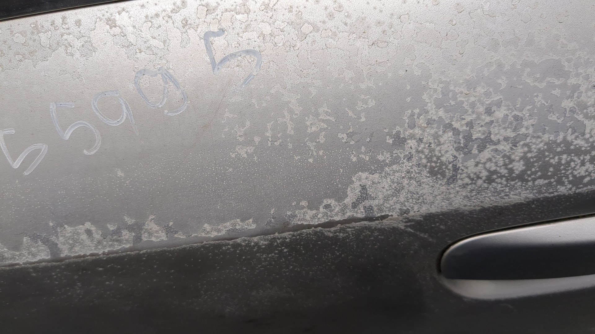 Дверь задняя левая