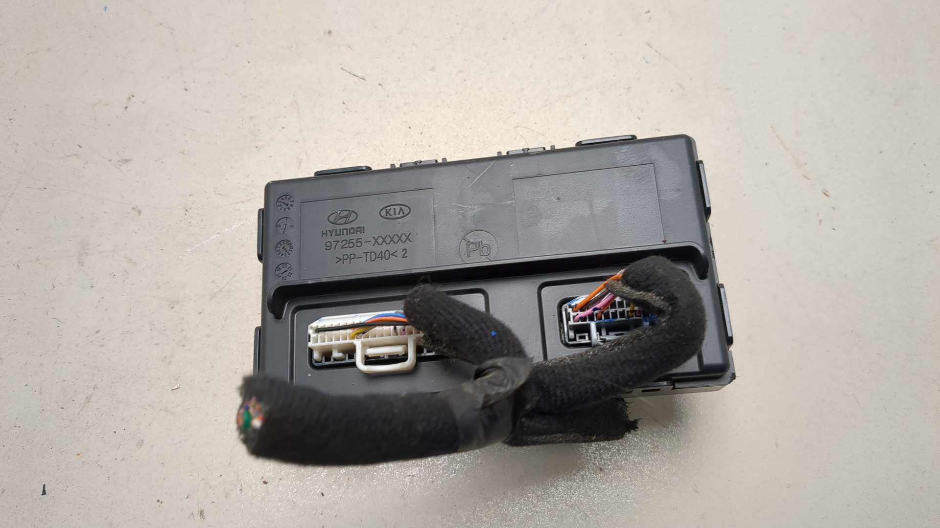 Блок управления климатической установкой