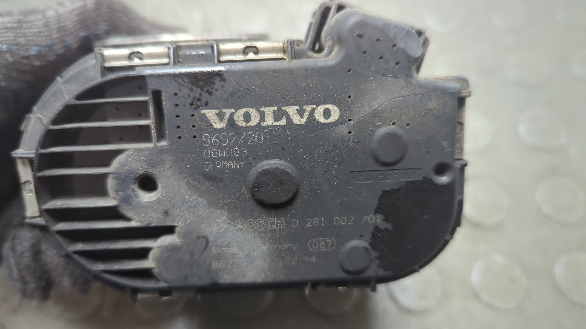 Заслонка дроссельная электрическая