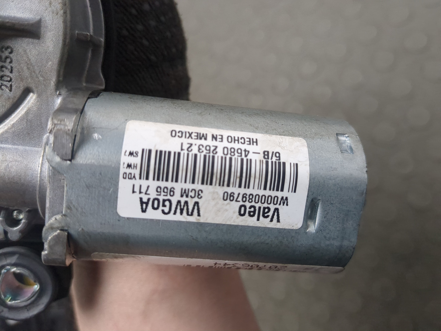 Моторчик стеклоочистителя задний