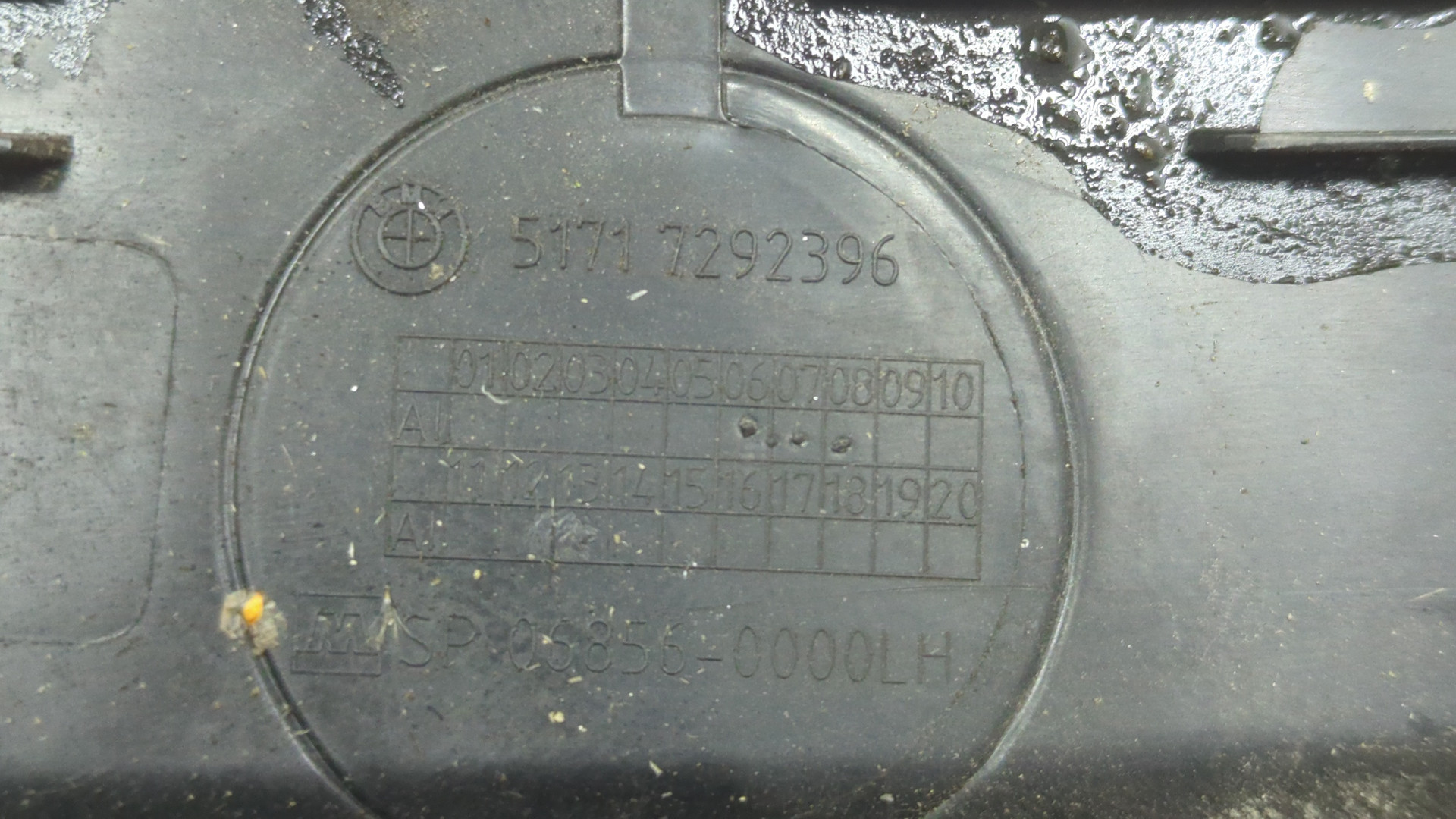 Решетка стеклоочистителей (Жабо)