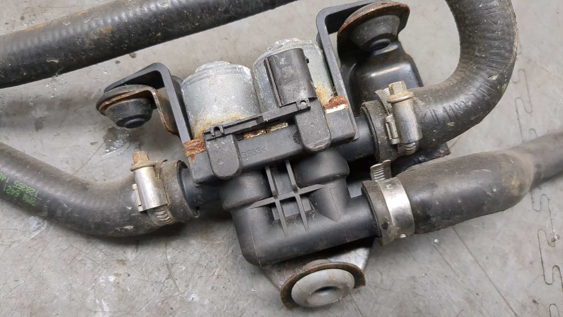 Краник печки