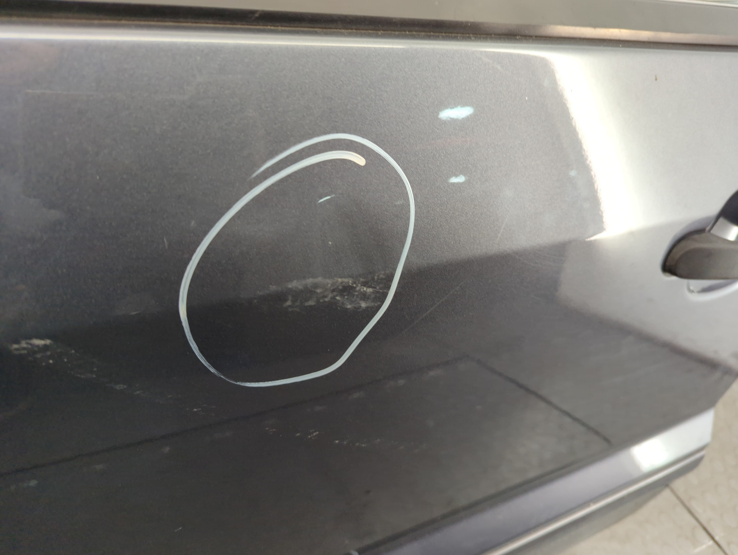 Дверь передняя левая