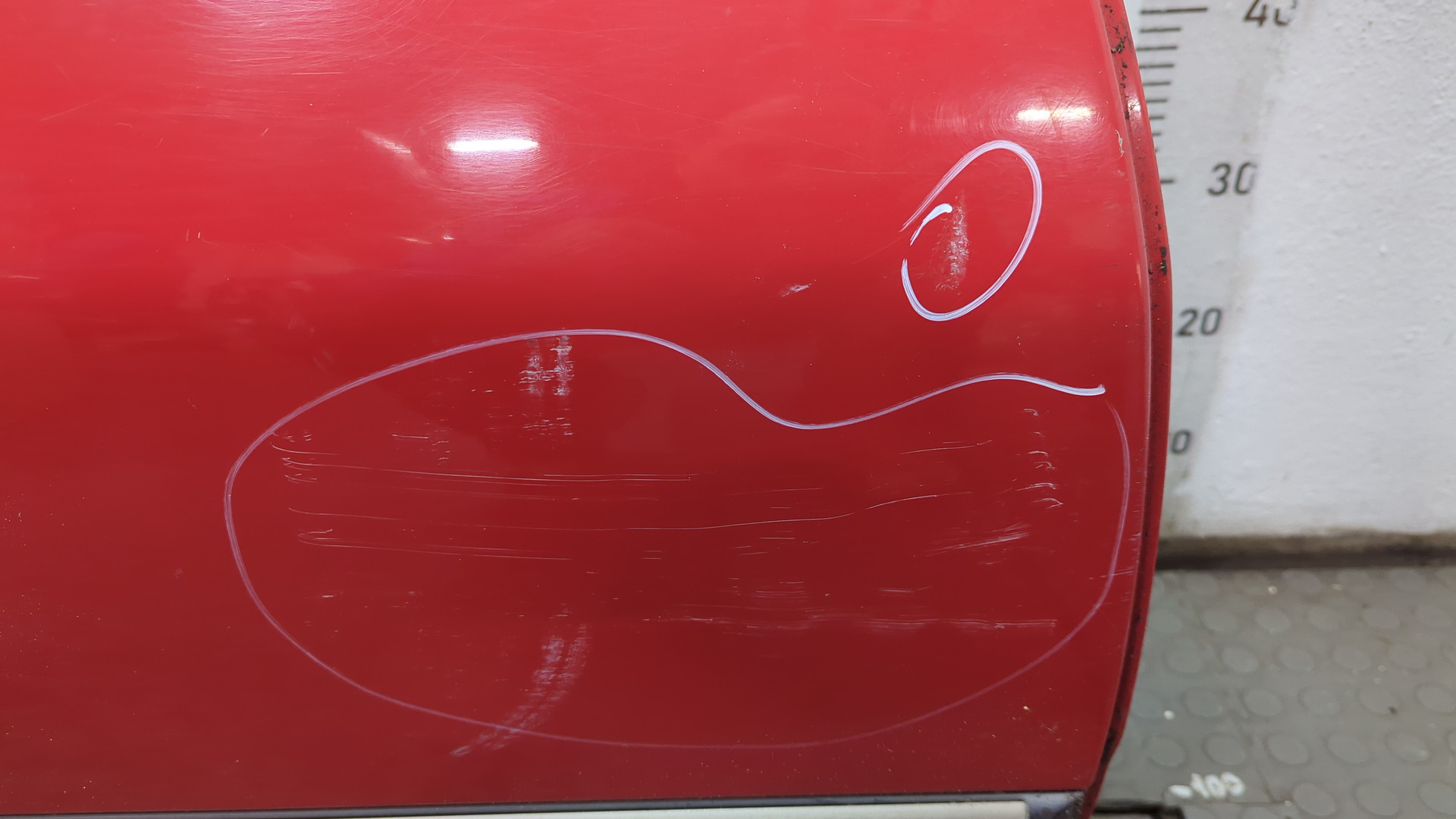 Дверь задняя левая