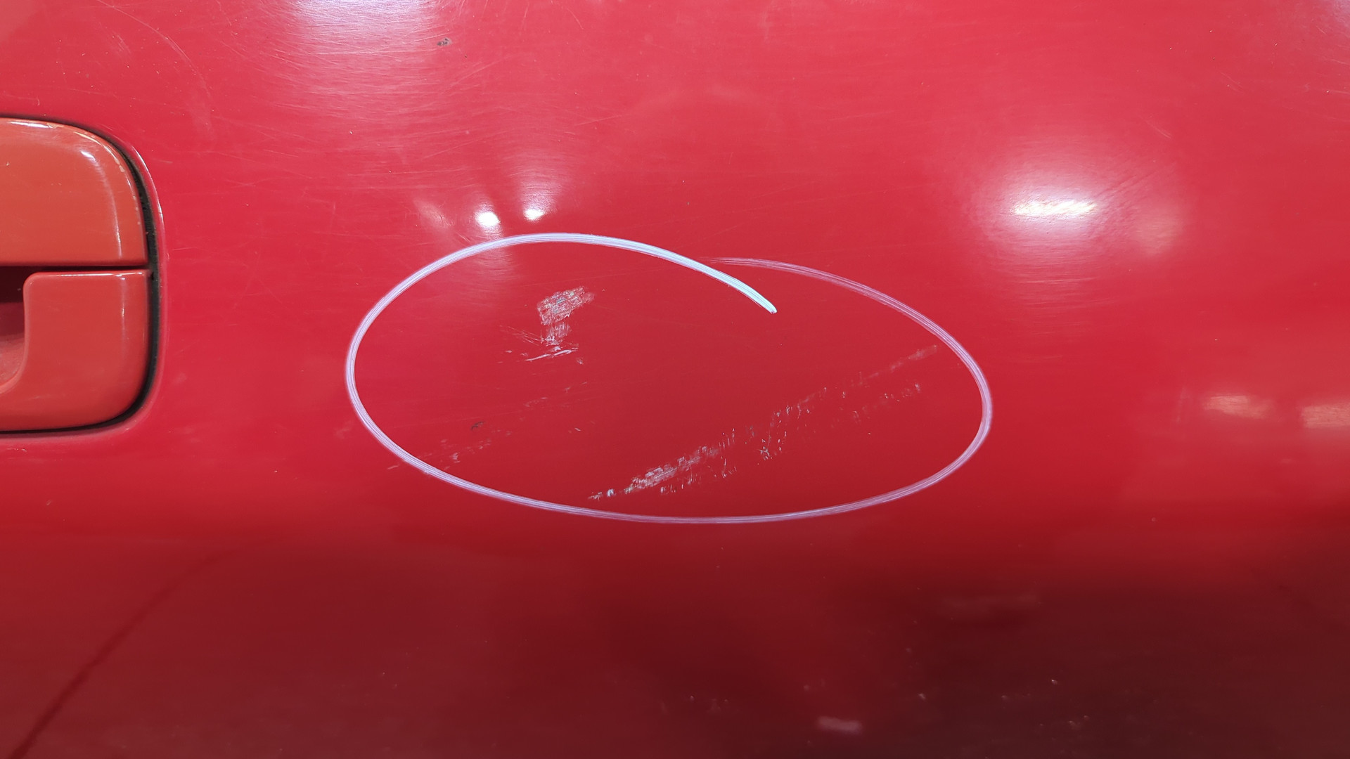 Дверь задняя левая