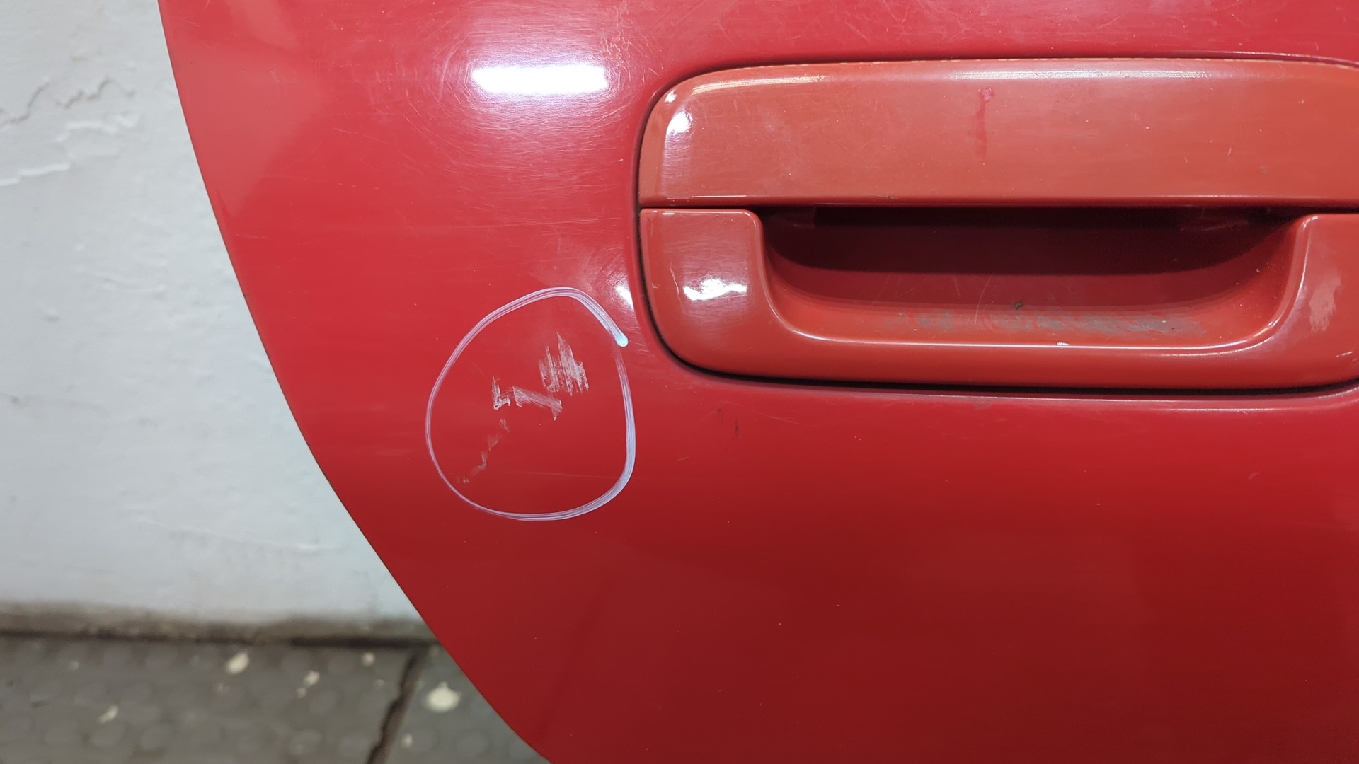 Дверь задняя левая