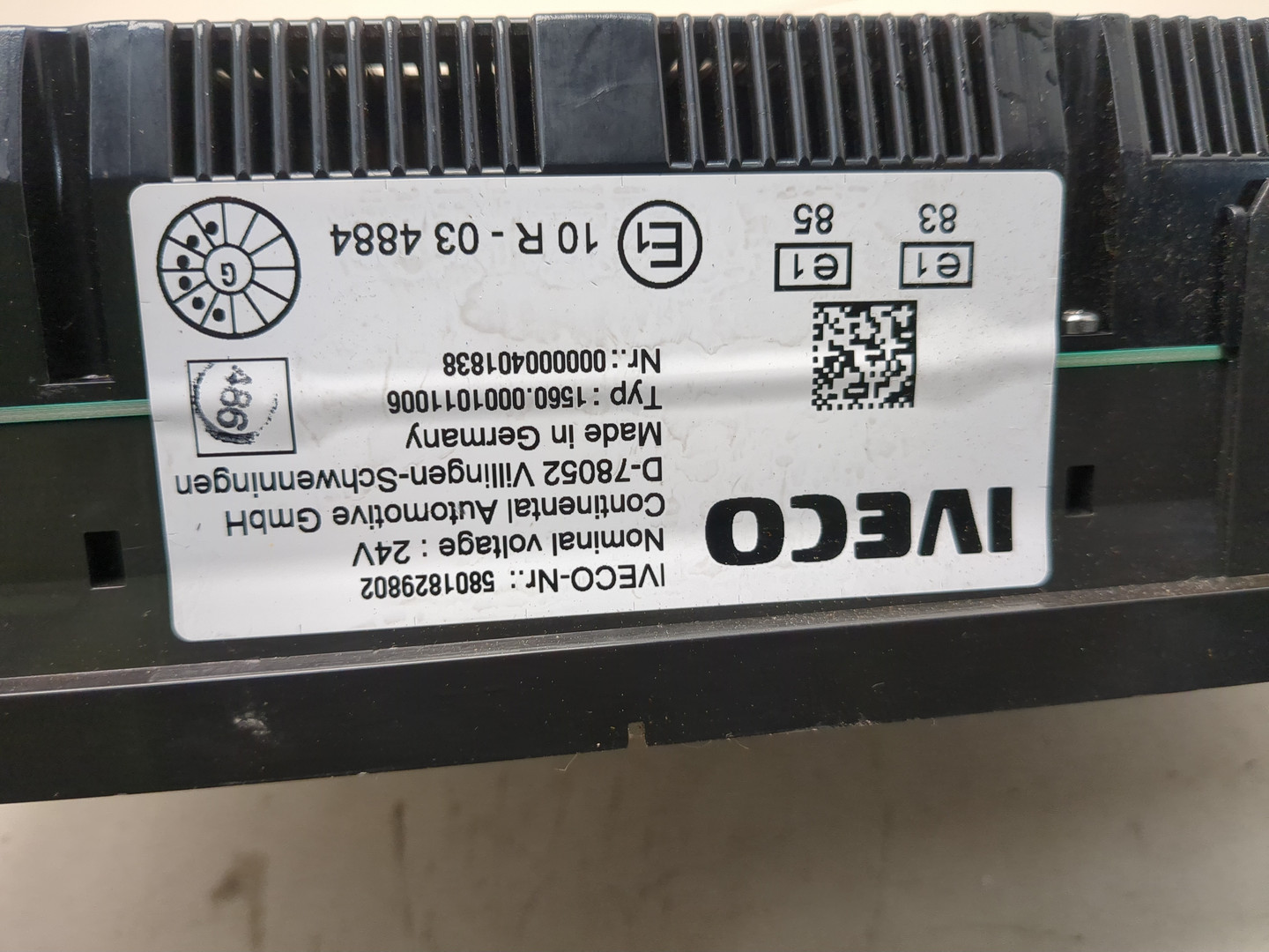 Панель приборов