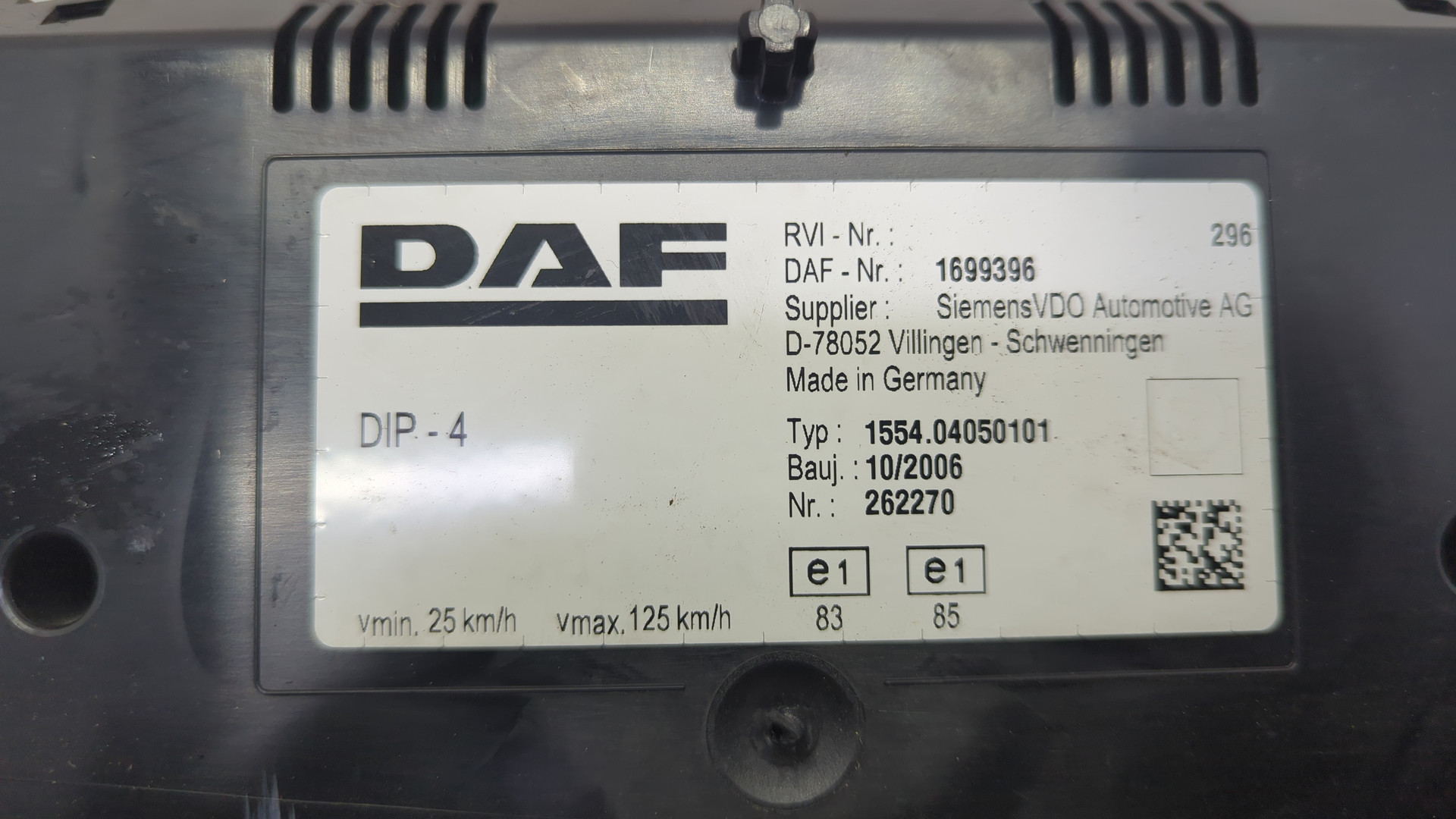 Панель приборов