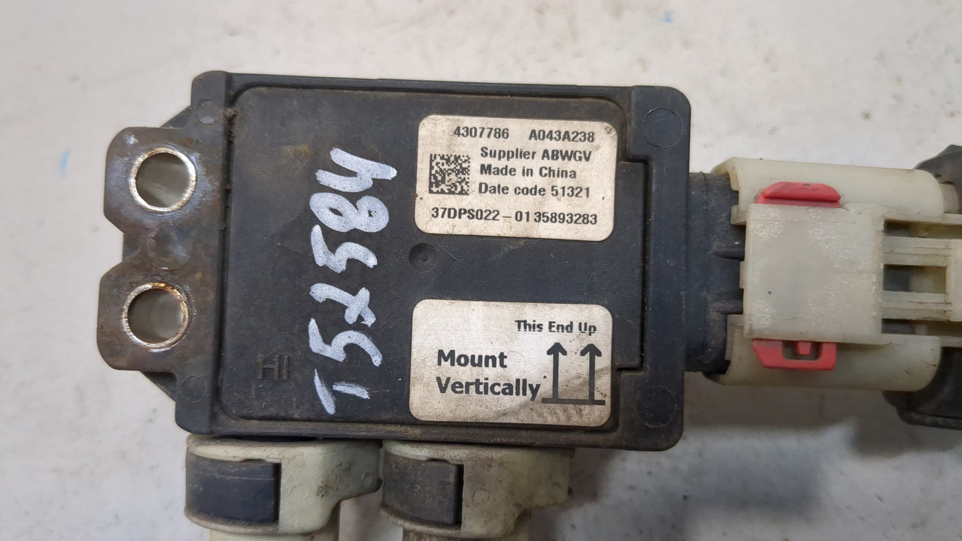 Датчик давления выхлопных газов