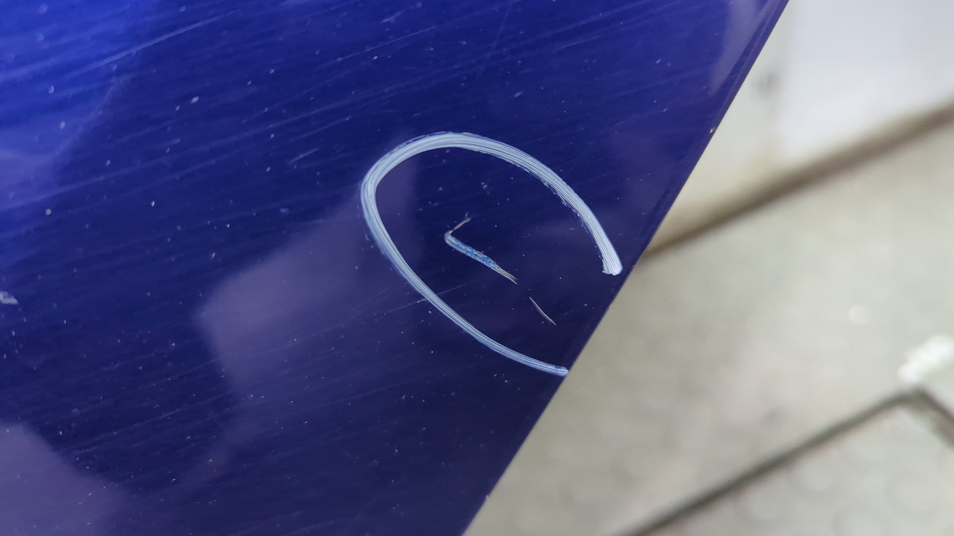 Дверь задняя левая