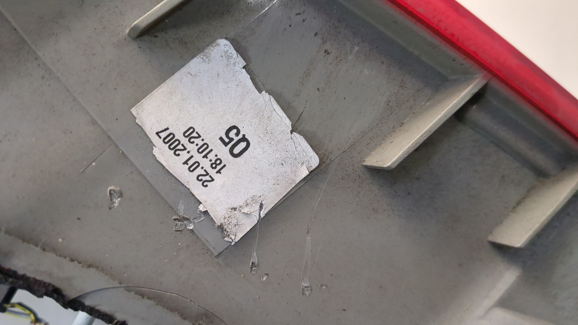 Фонарь задний правый