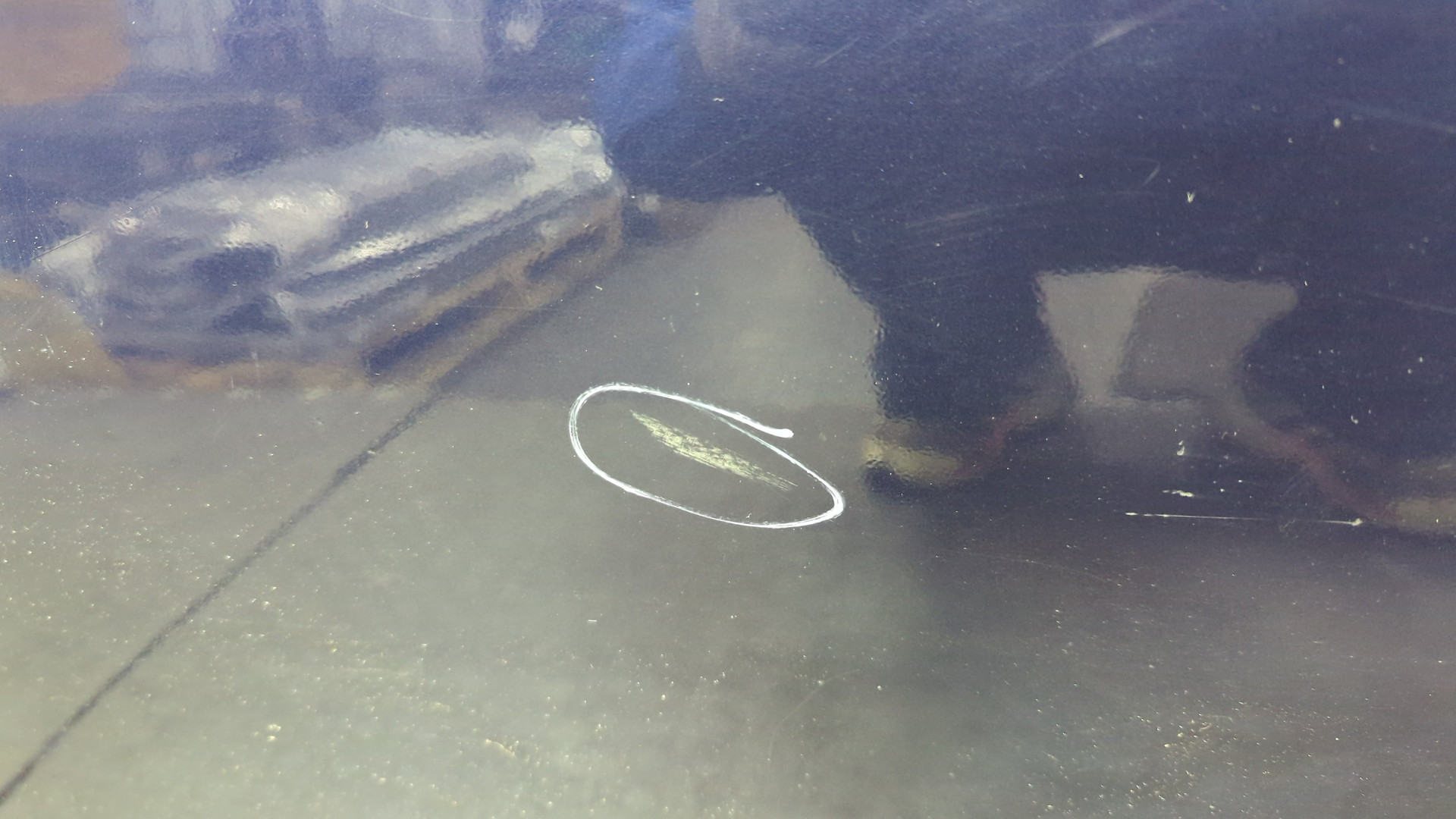 Дверь задняя левая