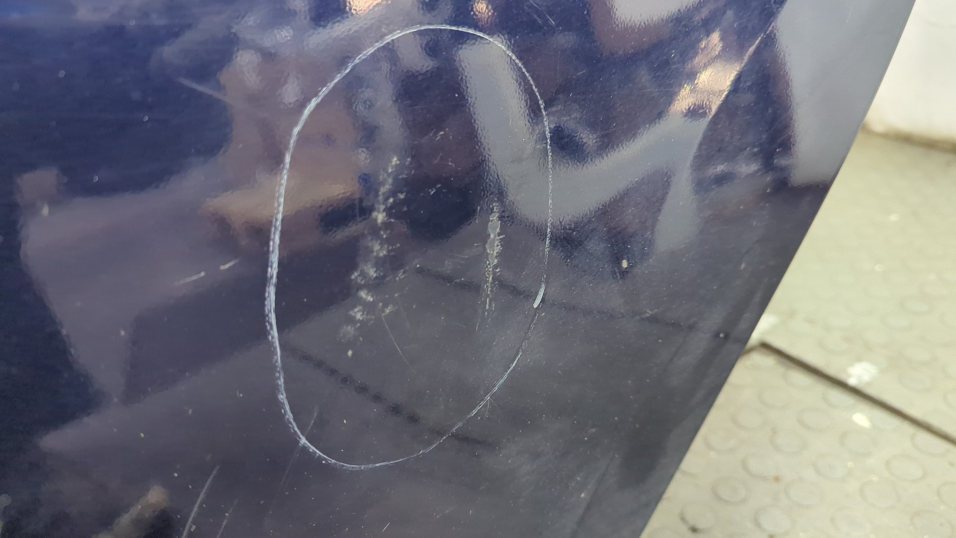 Дверь задняя левая