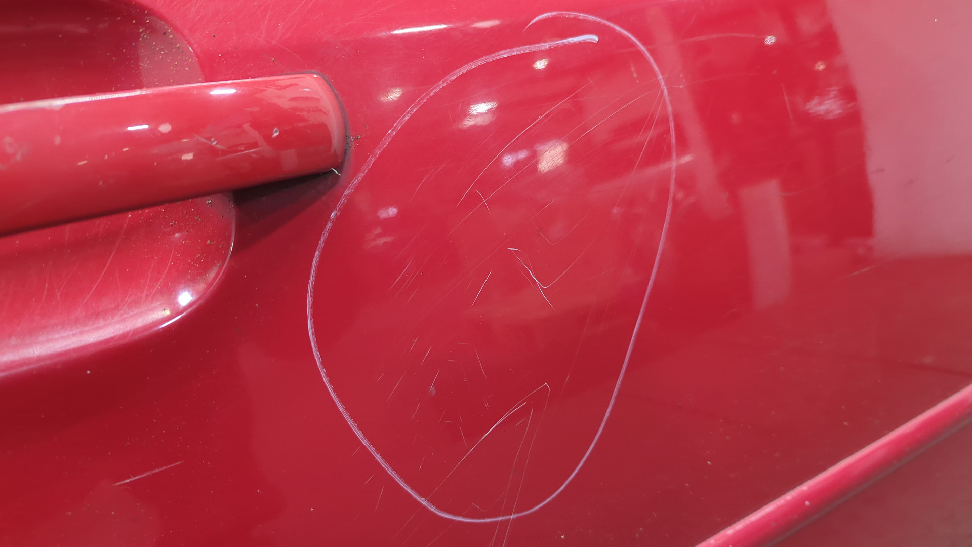 Дверь задняя правая